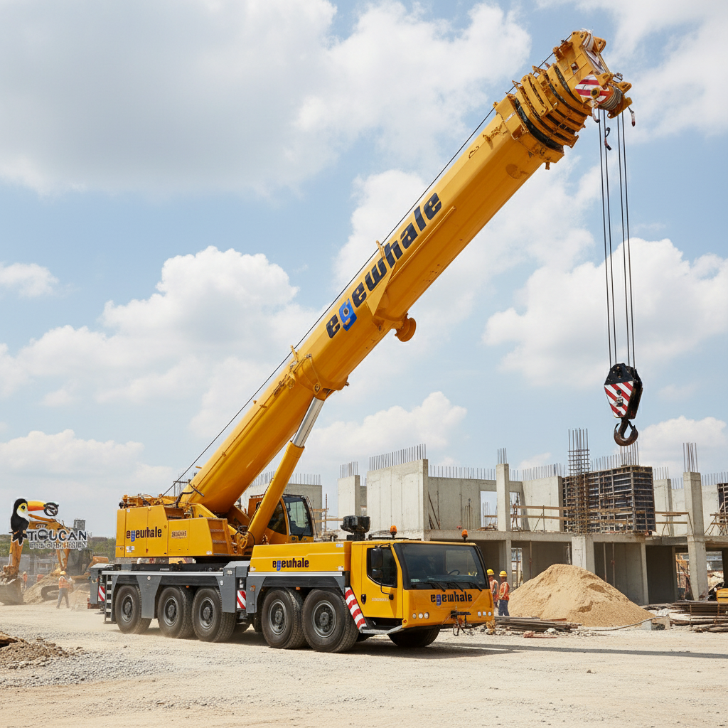 Crane Transport and Machinery Lifting in Dubai